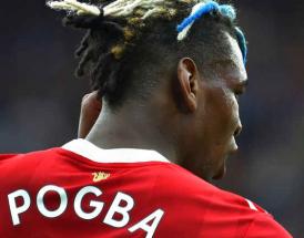 Paul Pogba en el Manchester United