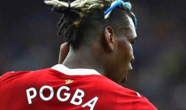 Paul Pogba en el Manchester United