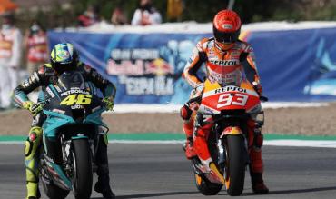 Marc Márquez vs Valentino Rossi