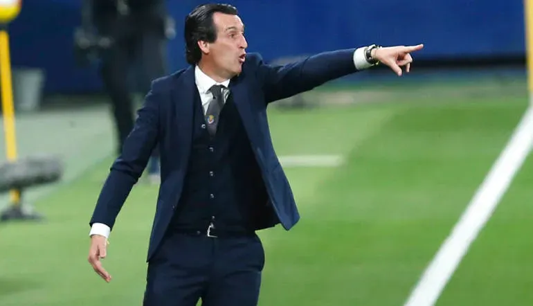 Unai Emery entrenador del Villarreal