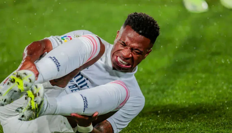 La lesión de Vinicius